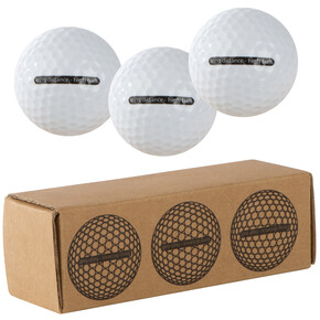 Golfbälle 3er Set Hilzhofen,weiss, A-Nr.: 127906 - 01 Golfbälle 3er Set Hilzhofen,weiss, A-Nr.: 127906 - 01