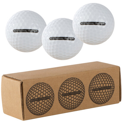 Golfbälle 3er Set Hilzhofen,weiss, A-Nr.: 127906 - 01