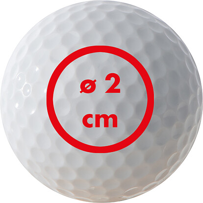 Golfbälle 3er Set Hilzhofen,weiss, A-Nr.: 127906 - 04