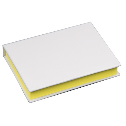 Haftnotizblock Allentown,weiss, A-Nr.: 128306 - 02
