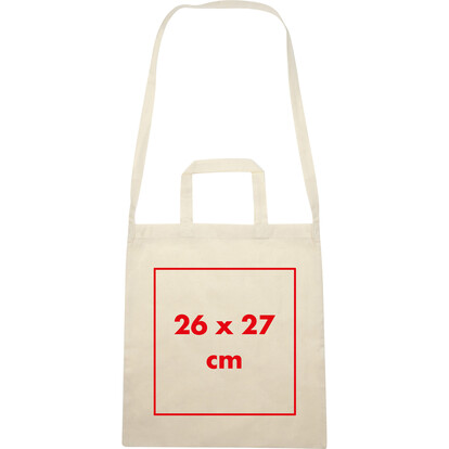 Baumwolltasche mit 3 Henkeln Nordkoog,weiss, A-Nr.: 136906 - 04