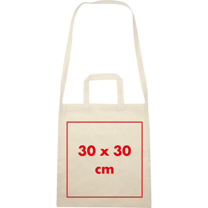 Baumwolltasche mit 3 Henkeln Nordkoog,weiss, A-Nr.: 136906 - 05
