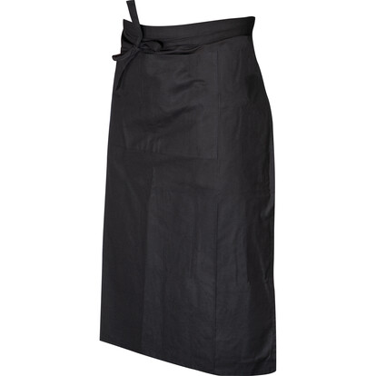 Baumwollschürze Mjolden,schwarz, A-Nr.: 138303 - 02