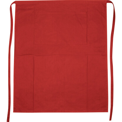 Baumwollschürze Mjolden,rot, A-Nr.: 138305 - 01
