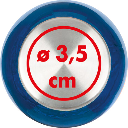 Glasflasche Indianapolis,blau, A-Nr.: 139404 - 04
