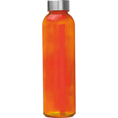 Glasflasche Indianapolis,orange, A-Nr.: 139410 - 02