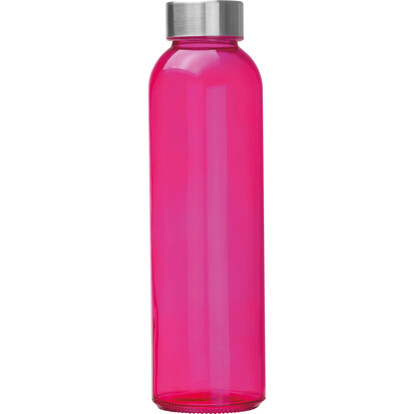 Glasflasche Indianapolis,pink, A-Nr.: 139411 - 02
