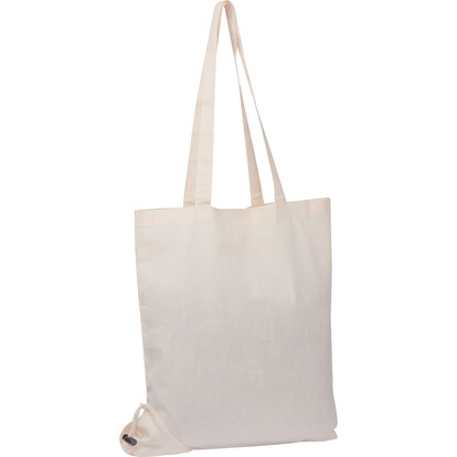 Verwandlungs-Baumwolltasche Kleholm,weiss, A-Nr.: 141106 - 02