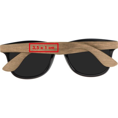 Sonnenbrille Woodlook,beige, A-Nr.: 142813 - 04