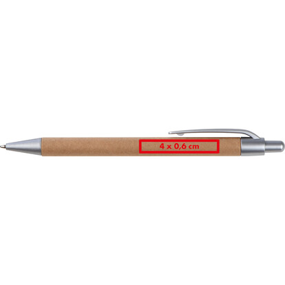 Papp Kugelschreiber Blackpool,braun, A-Nr.: 143601 - 04