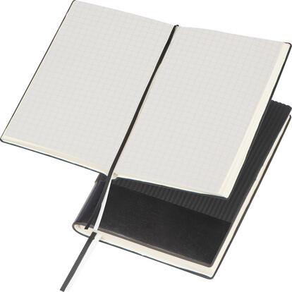 A6 Notizbuch Elverum,schwarz, A-Nr.: 143803 - 01