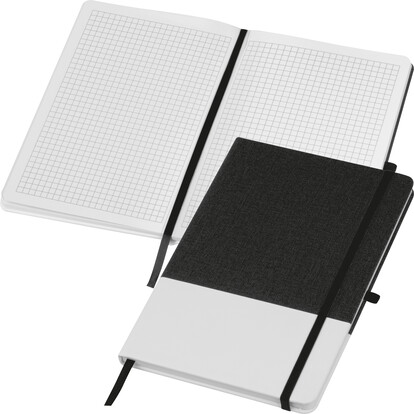 A5 Notizbuch Bardolino,schwarz, A-Nr.: 144503 - 01