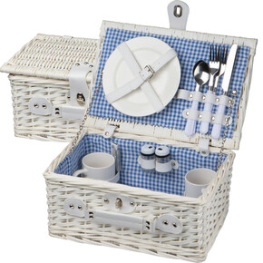 Picknickkoffer Emmerlev,weiss, A-Nr.: 144606 - 01 Picknickkoffer Emmerlev,weiss, A-Nr.: 144606 - 01