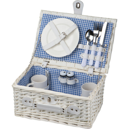 Picknickkoffer Emmerlev,weiss, A-Nr.: 144606 - 03