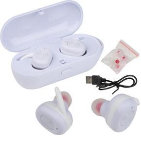 In-Ear Bluetooth Kopfhörer Warsaw,weiss, A-Nr.: 146206 - 01 In-Ear Bluetooth Kopfhörer Warsaw,weiss, A-Nr.: 146206 - 01