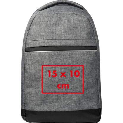 Laptoprucksack Dudley,grau, A-Nr.: 148307 - 04
