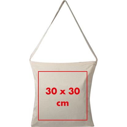 Baumwolltasche mit Canvasgurt Lehbek,weiss, A-Nr.: 148706 - 05