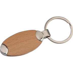 Metall-Holz-Schlüsselanhänger Baltrum,braun, A-Nr.: 148901 - 01 Metall-Holz-Schlüsselanhänger Baltrum,braun, A-Nr.: 148901 - 01