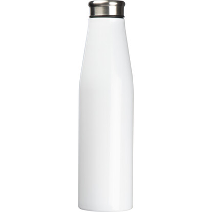 Metall Trinkflasche San Marino,weiss, A-Nr.: 151406 - 03