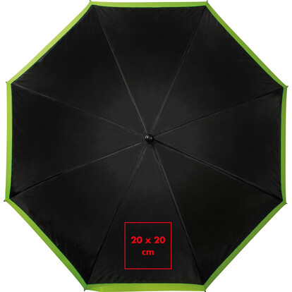 XXL Regenschirm Get seen,schwarz, A-Nr.: 152903 - 04