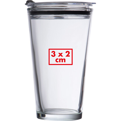 Glasbecher Wattenscheid,transparent, A-Nr.: 153566 - 04