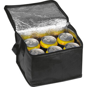 Non Woven-Kühltasche Nieby,schwarz, A-Nr.: 154203 - 01 Non Woven-Kühltasche Nieby,schwarz, A-Nr.: 154203 - 01