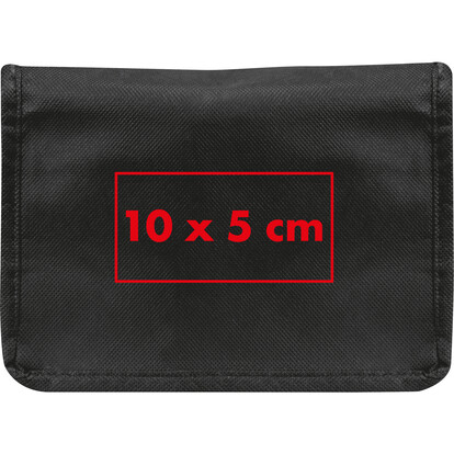 Non Woven-Kühltasche Nieby,schwarz, A-Nr.: 154203 - 04