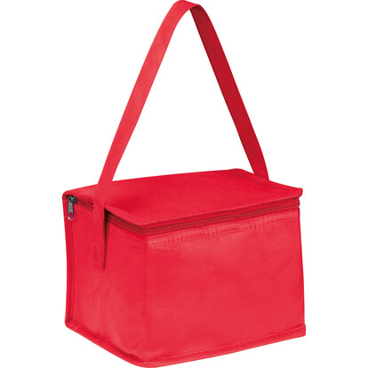 Non Woven-Kühltasche Nieby,rot, A-Nr.: 154205 - 02