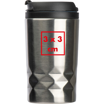 Isolierbecher Roma,grau, A-Nr.: 154407 - 04