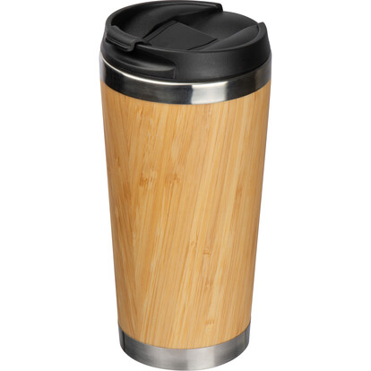 Isolierbecher Bamboogarden,beige, A-Nr.: 156413 - 02