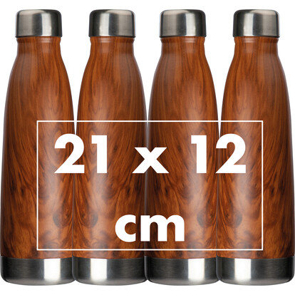 Isolierflasche Tampa,braun, A-Nr.: 158201 - 05