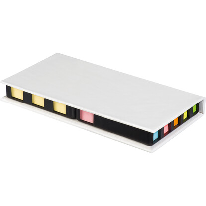 Haftnotizbüchlein Amarillo,weiss, A-Nr.: 160806 - 02