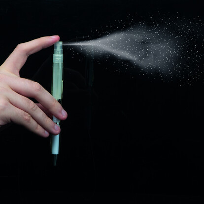 Kugelschreiber mit Parfume-Zerstäuber Charleroi, A-Nr.: 1776 - 03 Kugelschreiber mit Parfume-Zerstäuber Charleroi, A-Nr.: 1776 - 03