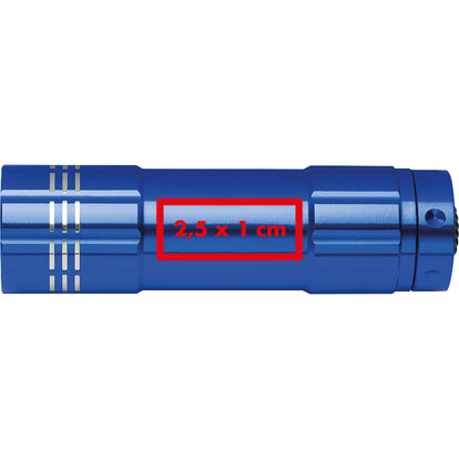 COB Taschenlampe Montargis,blau, A-Nr.: 190404 - 02