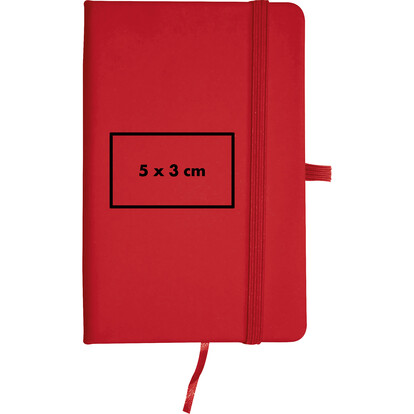 A6 Notizbuch Lübeck,rot, A-Nr.: 198405 - 03