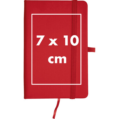 A6 Notizbuch Lübeck,rot, A-Nr.: 198405 - 04