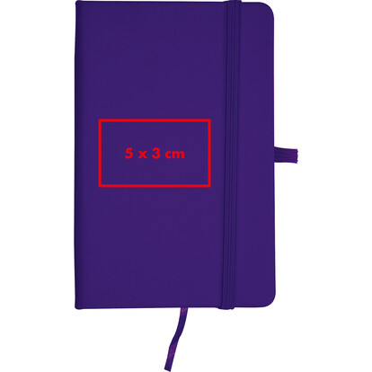 A6 Notizbuch Lübeck,violett, A-Nr.: 198412 - 03
