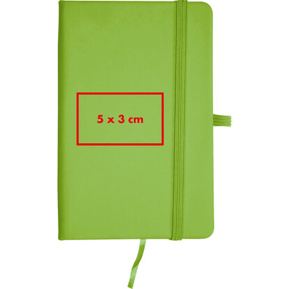 A6 Notizbuch Lübeck,apfelgrün, A-Nr.: 198429 - 03