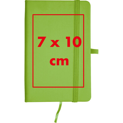 A6 Notizbuch Lübeck,apfelgrün, A-Nr.: 198429 - 04