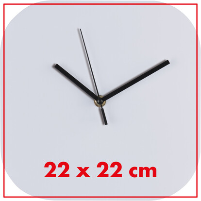 Wanduhr mit Allover Ziffernblatt Bel Air,weiss, A-Nr.: 199606 - 04