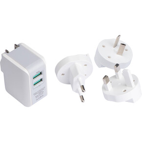 Traveladapter Antwerp,weiss, A-Nr.: 209706 - 01 Traveladapter Antwerp,weiss, A-Nr.: 209706 - 01