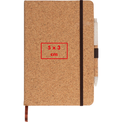 A5 Notizbuch Bastogne,beige, A-Nr.: 218813 - 04