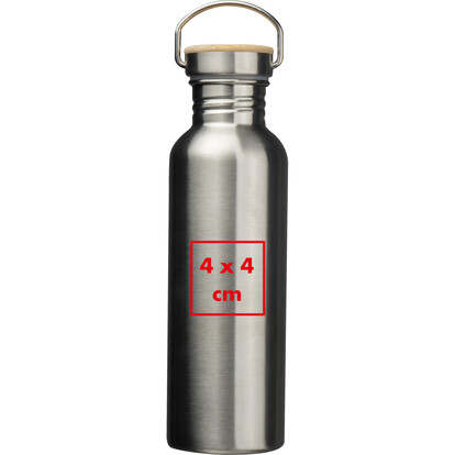 Trinkflasche Bingöl,grau, A-Nr.: 229407 - 04