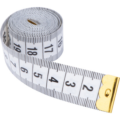 Maßband Binche,weiss, A-Nr.: 229806 - 02