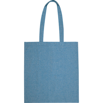 Recycelte Baumwolltasche Chelmsford,blau, A-Nr.: 235804 - 02