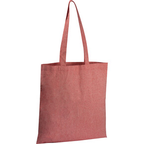 Recycelte Baumwolltasche Chelmsford,rot, A-Nr.: 235805 - 01 Recycelte Baumwolltasche Chelmsford,rot, A-Nr.: 235805 - 01