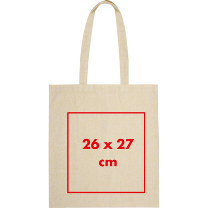 Recycelte Baumwolltasche Chelmsford,weiss, A-Nr.: 235806 - 03