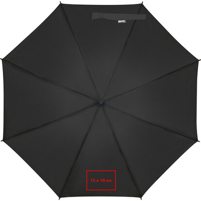 XL Automatikregenschirm Hasselt,schwarz, A-Nr.: 243603 - 05