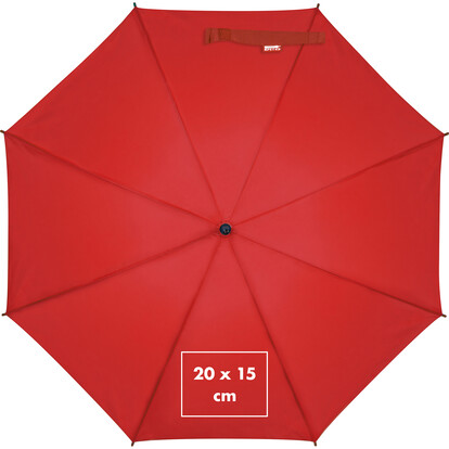 XL Automatikregenschirm Hasselt,rot, A-Nr.: 243605 - 04