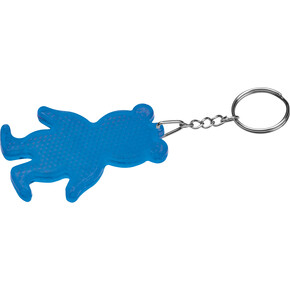 Reflektierender Schlüsselanhänger Bear, blau, A-Nr.: 244904 - 01
